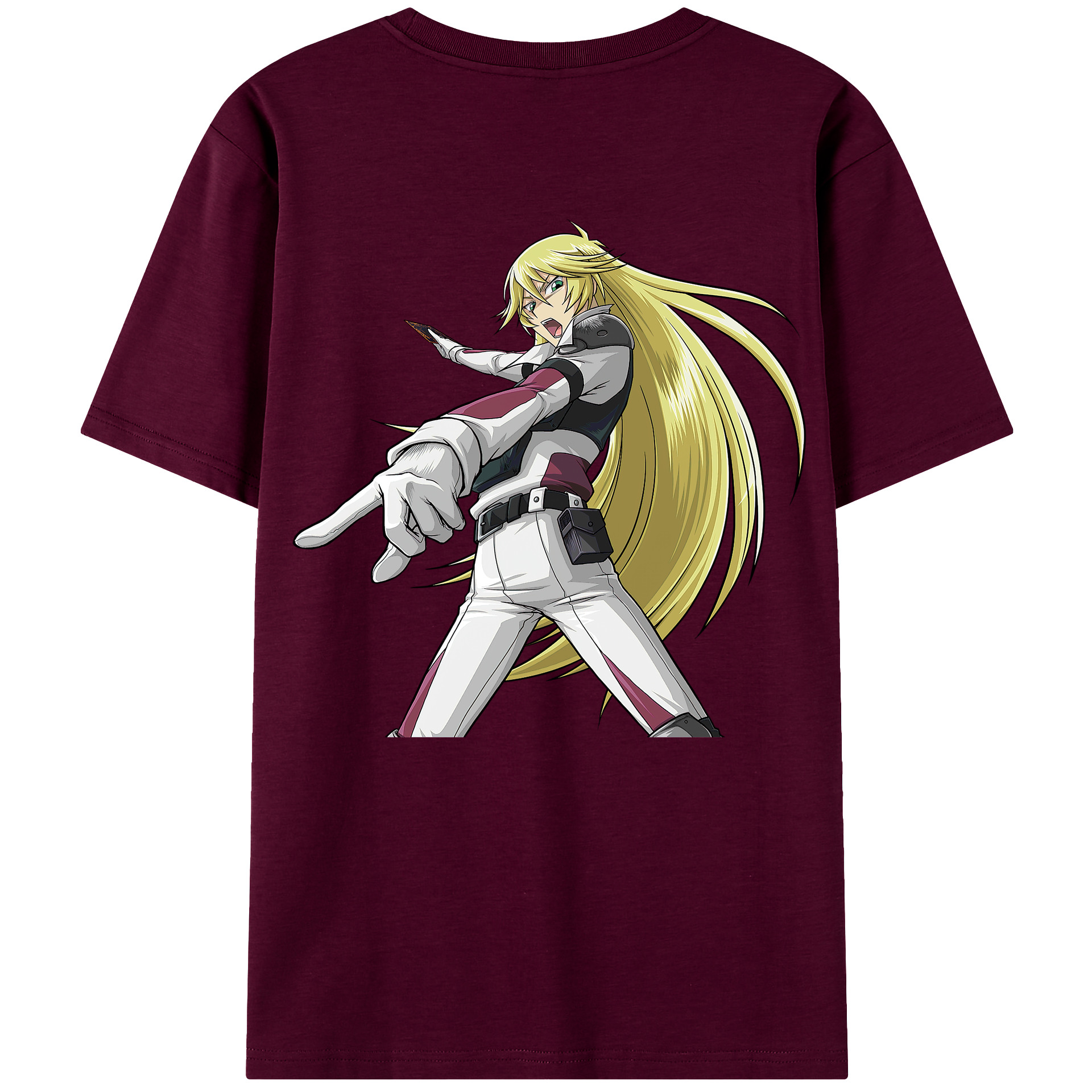 （画像用） 遊☆戯☆王 Yu-Gi-Oh! レディース半袖Tシャツ(バックプリント)
